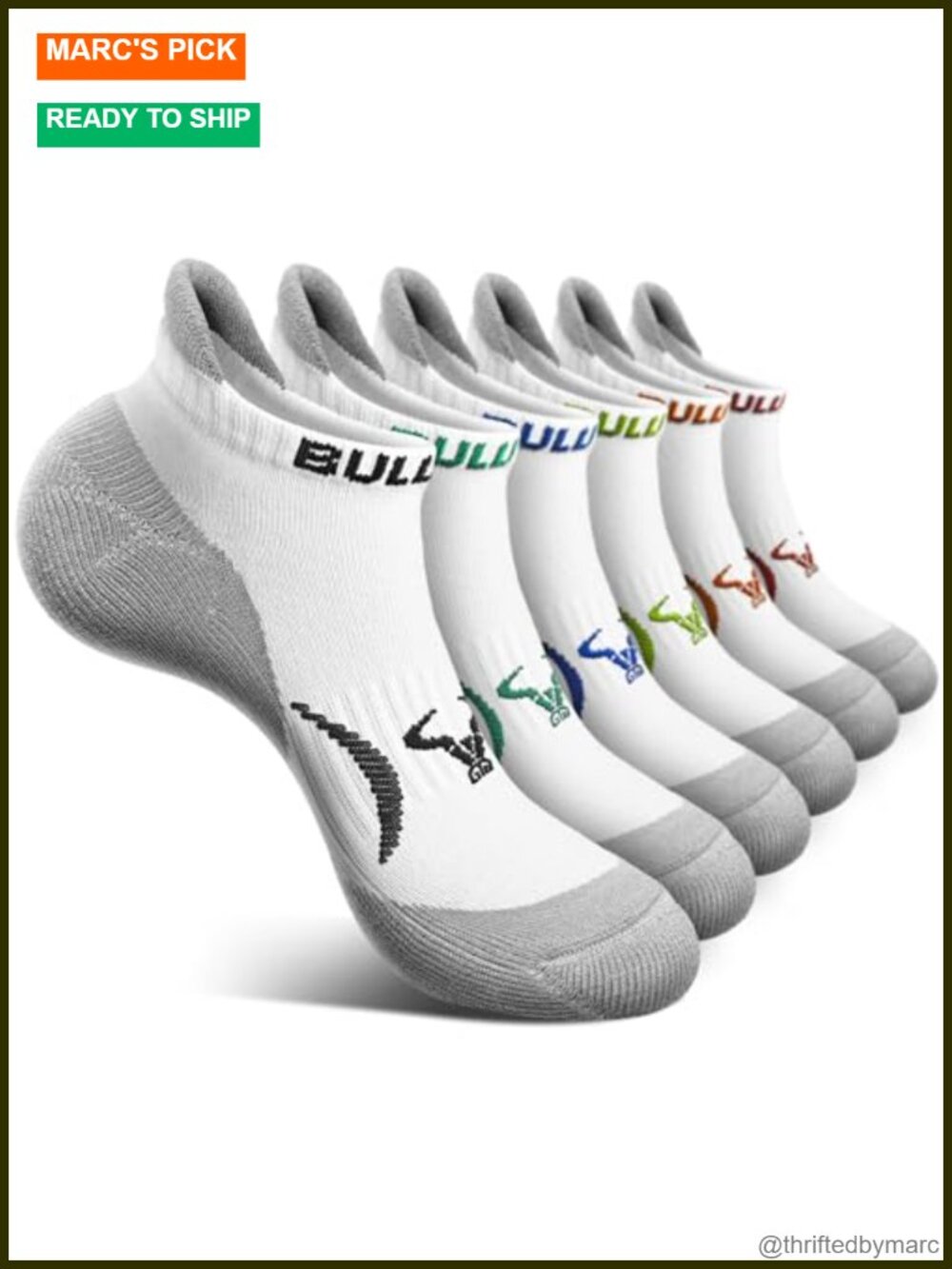 Women Ankle Socks Athletic Low-Cut Cushioned Arch Support for Running Walking